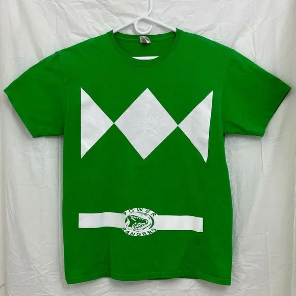 Power Ranger Shirts Mighty Morphin Power Ranger Green Ranger